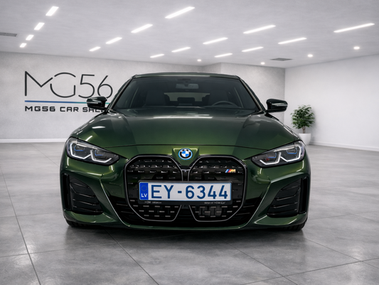 BMW i4 M50 Sanremo Green Metallic
