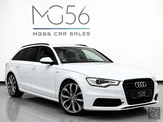 Audi A6 Avant 2.0 TFSI S line Glacier White Metallic - Audi