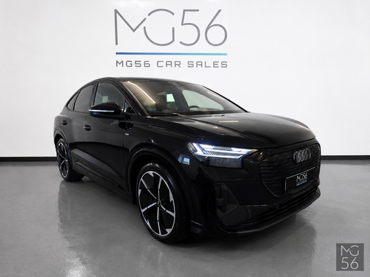 Audi Q4 Sportback 50 E-tron Quattro S line Matrix LED SONOS Mythos Black Metallic - Audi