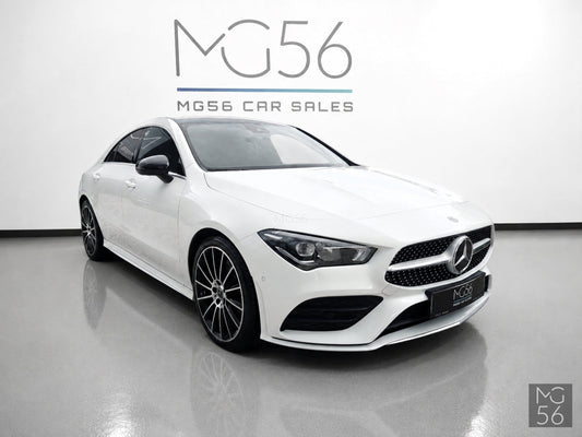 Mercedes-Benz CLA 250 Coupe AMG Line Distronic Digital White Metallic - Mercedes-Benz