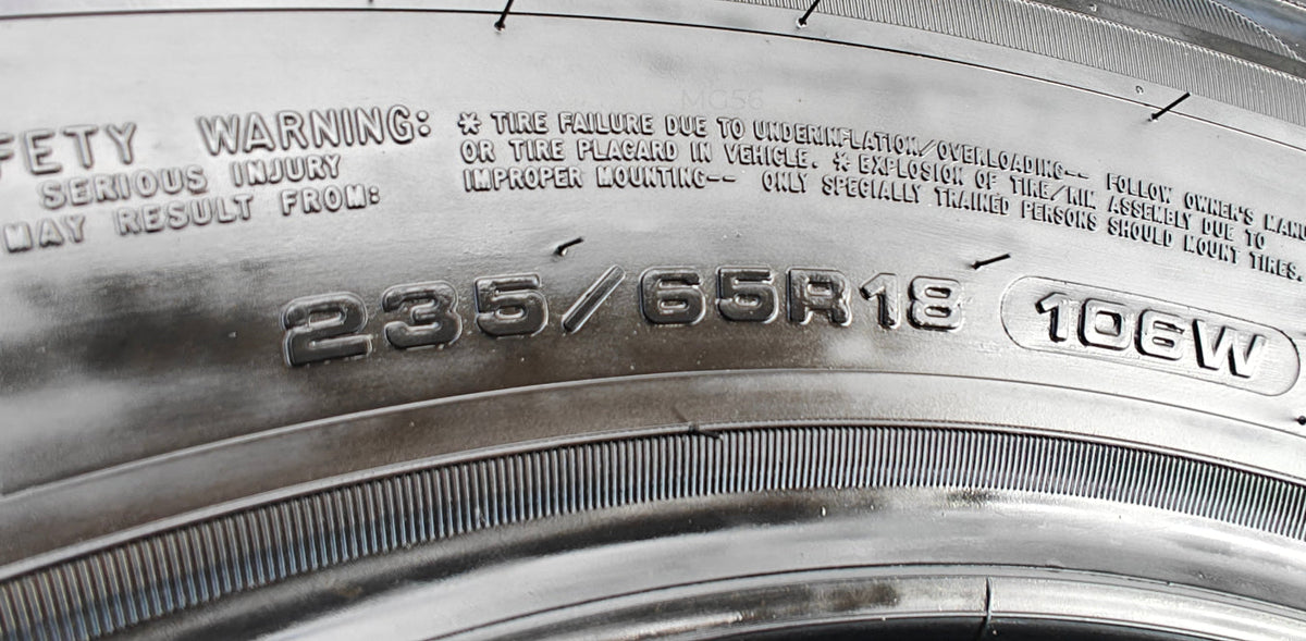 Triangle Advantex SUV - 235.65/R18 (2x) Goodyear Eagle F1 - 235/65/R18 (2x) - R18