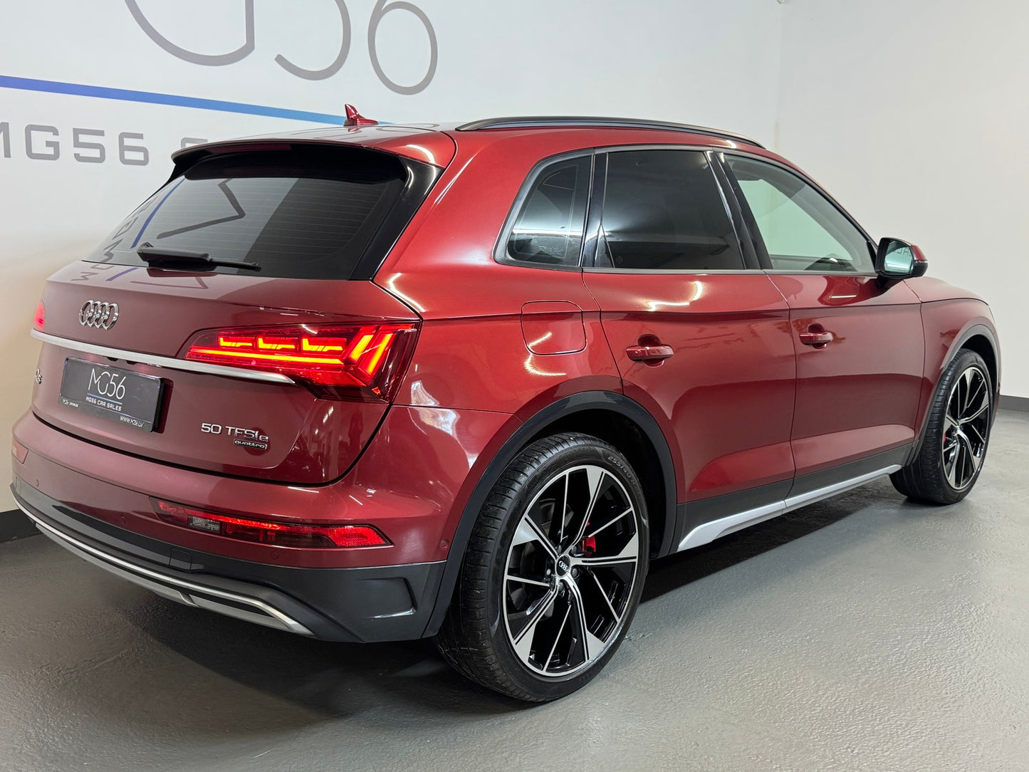 Audi Q5 50 TFSI E-Tron Facelift Quattro Matador Red Metallic
