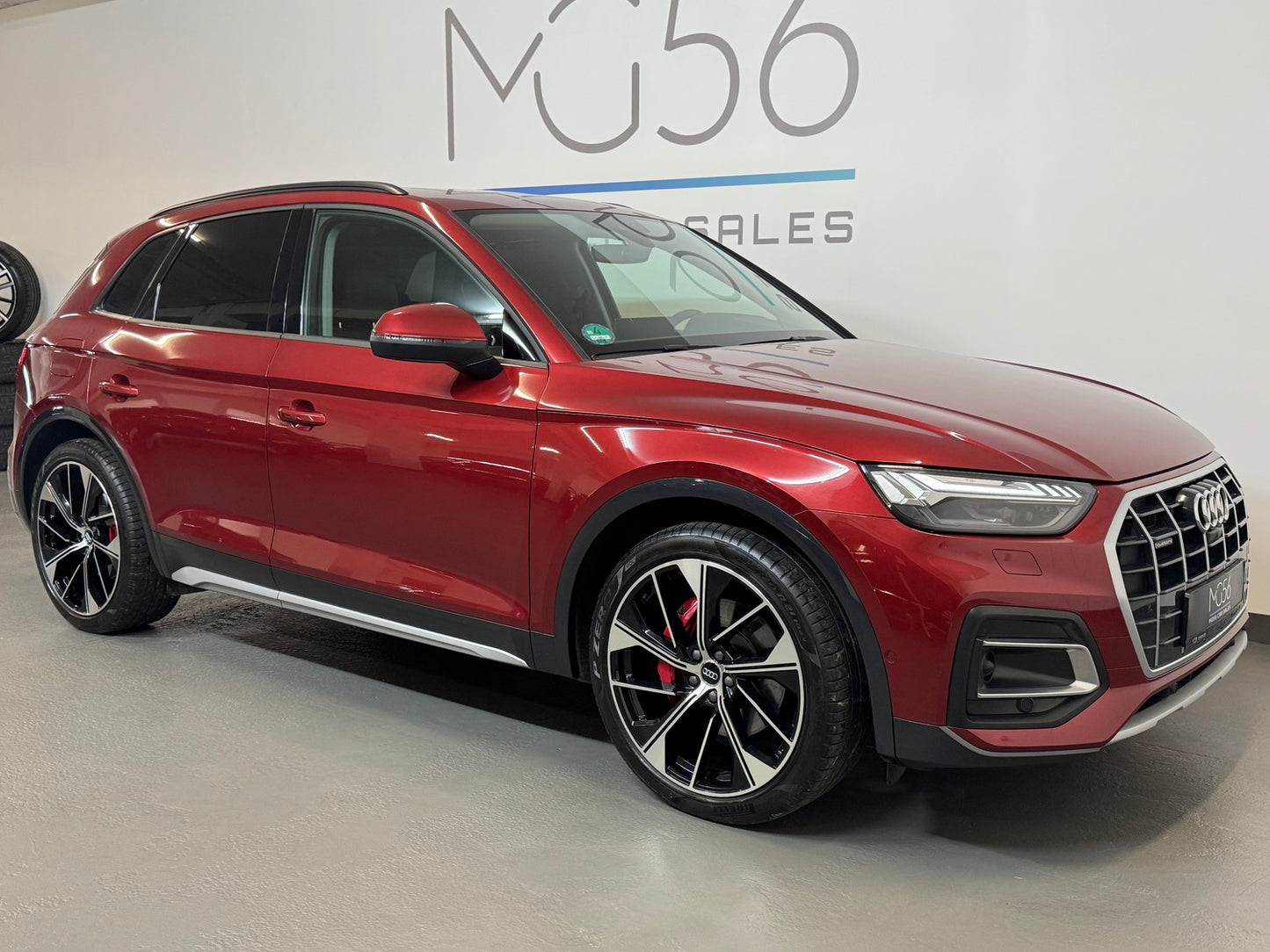 Audi Q5 50 TFSI E-Tron Facelift Quattro Matador Red Metallic