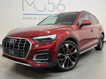 Audi Q5 50 TFSI E-Tron Facelift Quattro Matador Red Metallic