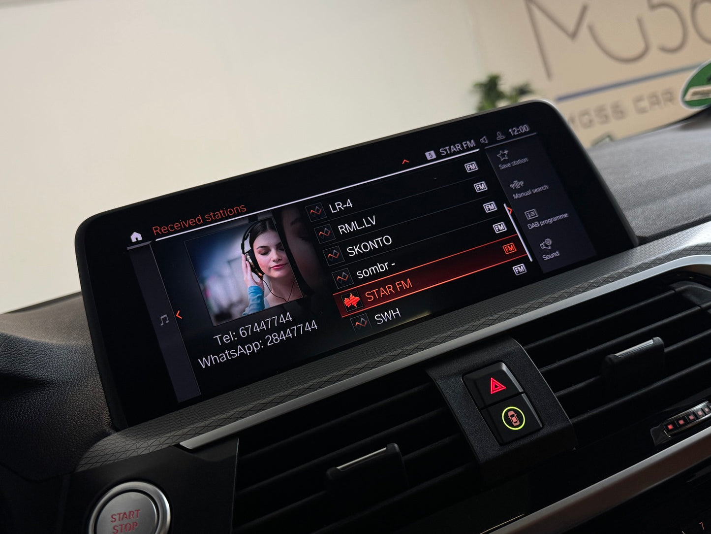 BMW X3 x-Drive30e M-Sport Package Plug-in Hybrid M-Sport Seats