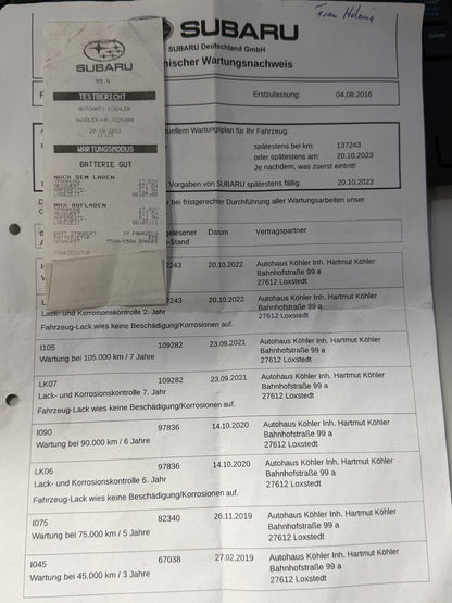 Subaru Forester 4x4 Facelift