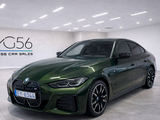 BMW i4 M50 Sanremo Green Metallic