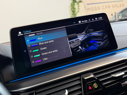 BMW 530E Touring M-Sport Package x-Drive Berninagrau Bernsteineffekt Metallic