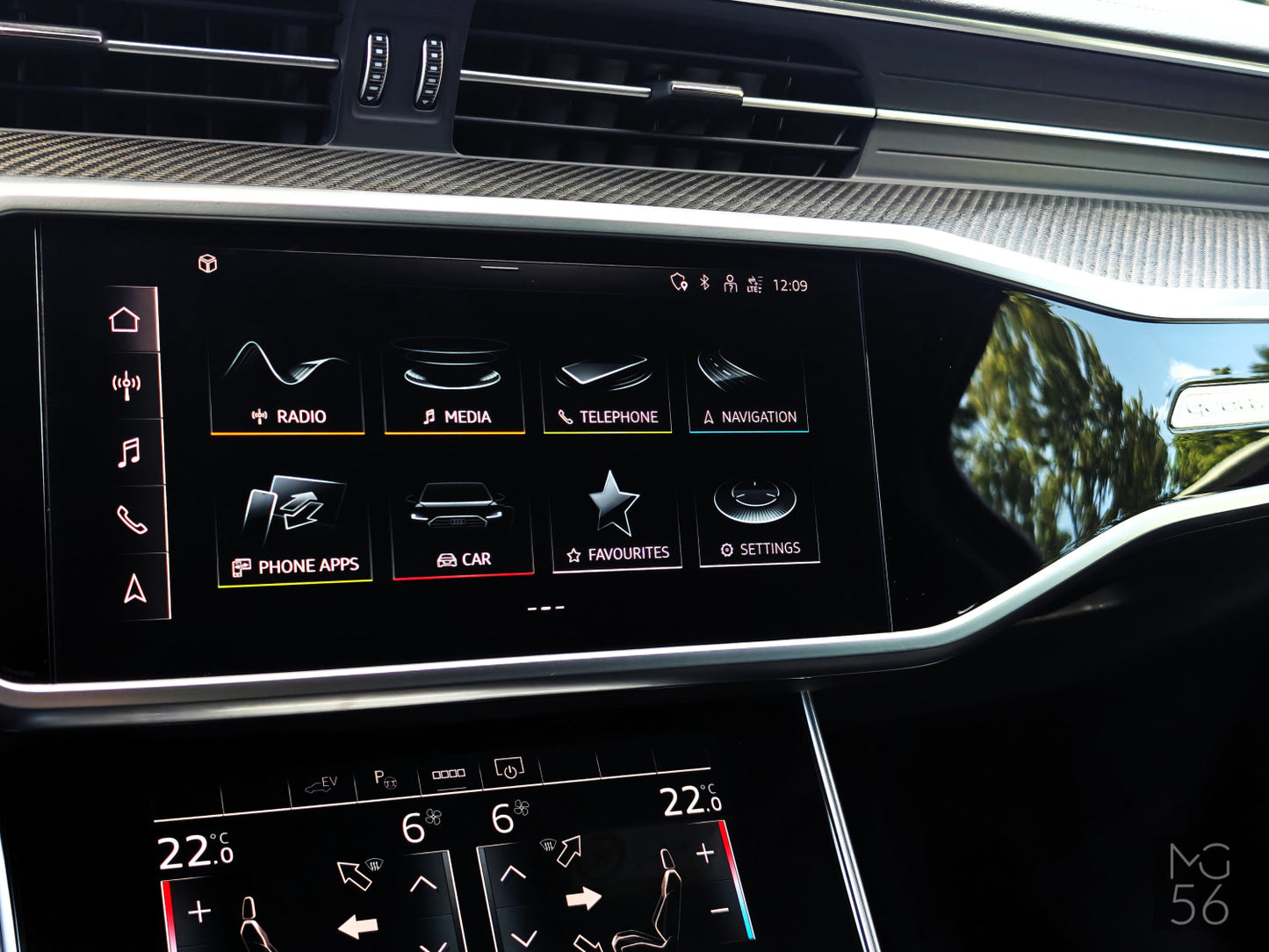 Audi A6 Avant 2.0 TFSI e quattro S line B&O HD Matrix Daytona Grey Pearl Effect - Audi