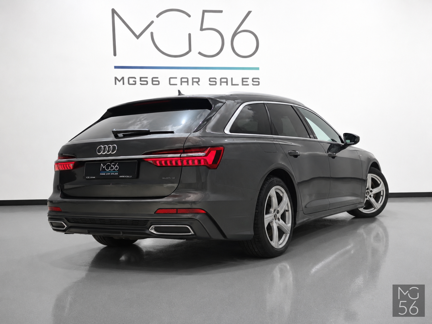 Audi A6 Avant 2.0 TFSI e quattro S line B&O HD Matrix Daytona Grey Pearl Effect - Audi