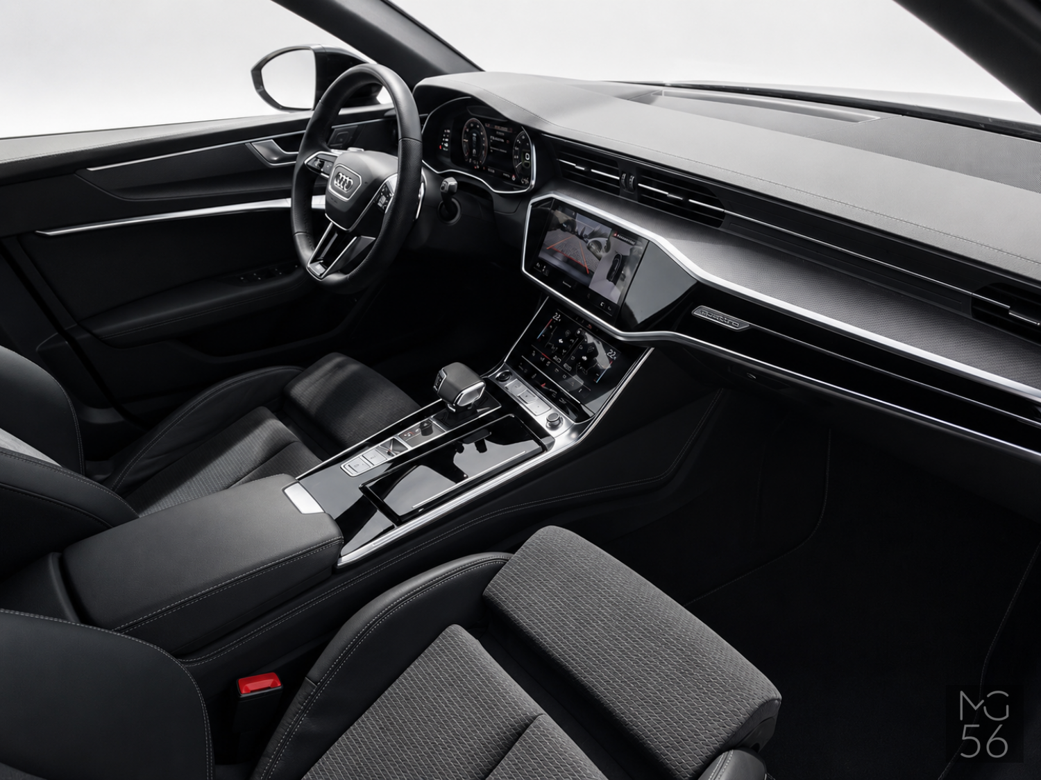 Audi A6 Avant 2.0 TFSI e quattro S line B&O HD Matrix Daytona Grey Pearl Effect - Audi