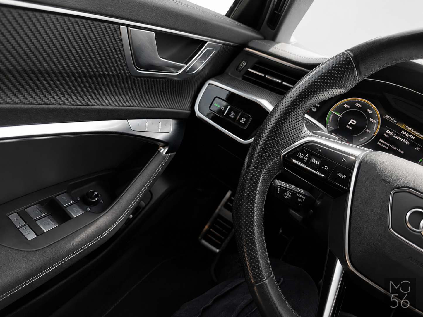 Audi A6 Avant 2.0 TFSI e quattro S line B&O HD Matrix Daytona Grey Pearl Effect - Audi