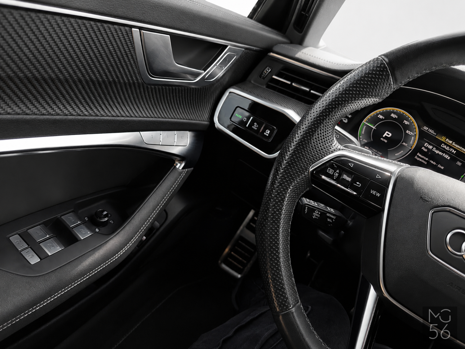 Audi A6 Avant 2.0 TFSI e quattro S line B&O HD Matrix Daytona Grey Pearl Effect - Audi
