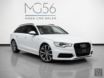 Audi A6 Avant 2.0 TFSI S line Glacier White Metallic - Audi