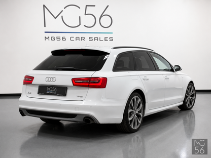 Audi A6 Avant 2.0 TFSI S line Glacier White Metallic - Audi