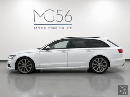Audi A6 Avant 2.0 TFSI S line Glacier White Metallic - Audi