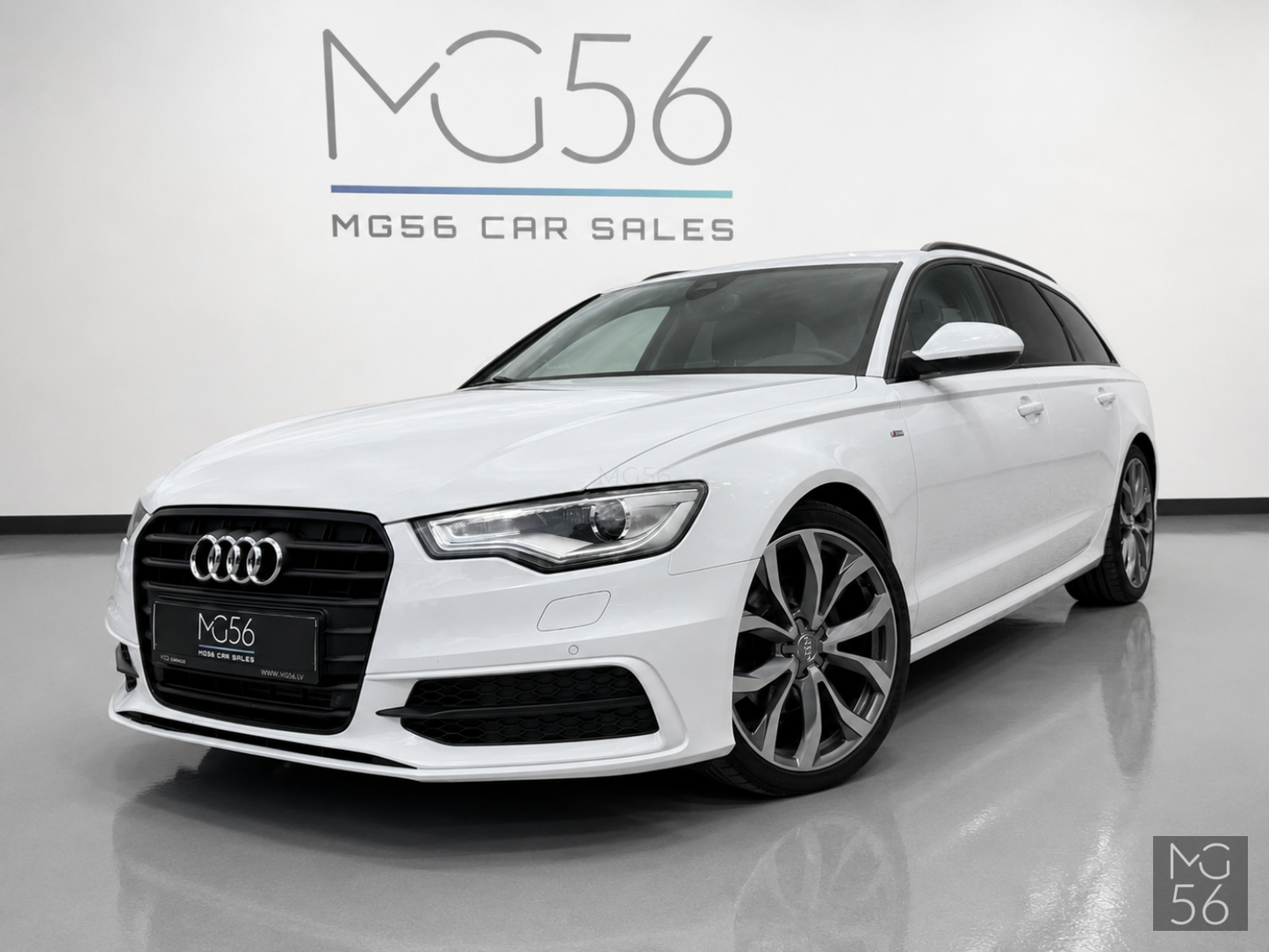 Audi A6 Avant 2.0 TFSI S line Glacier White Metallic - Audi