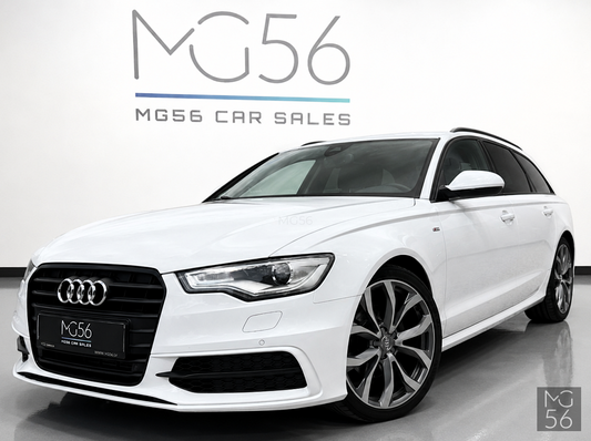 Audi A6 Avant 2.0 TFSI S line Glacier White Metallic - Audi