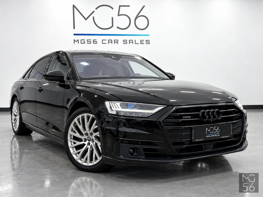 Audi A8 L 3.0 TDI quattro B&O 3D Night Vision Pneimo Mythos Black Metallic - Audi