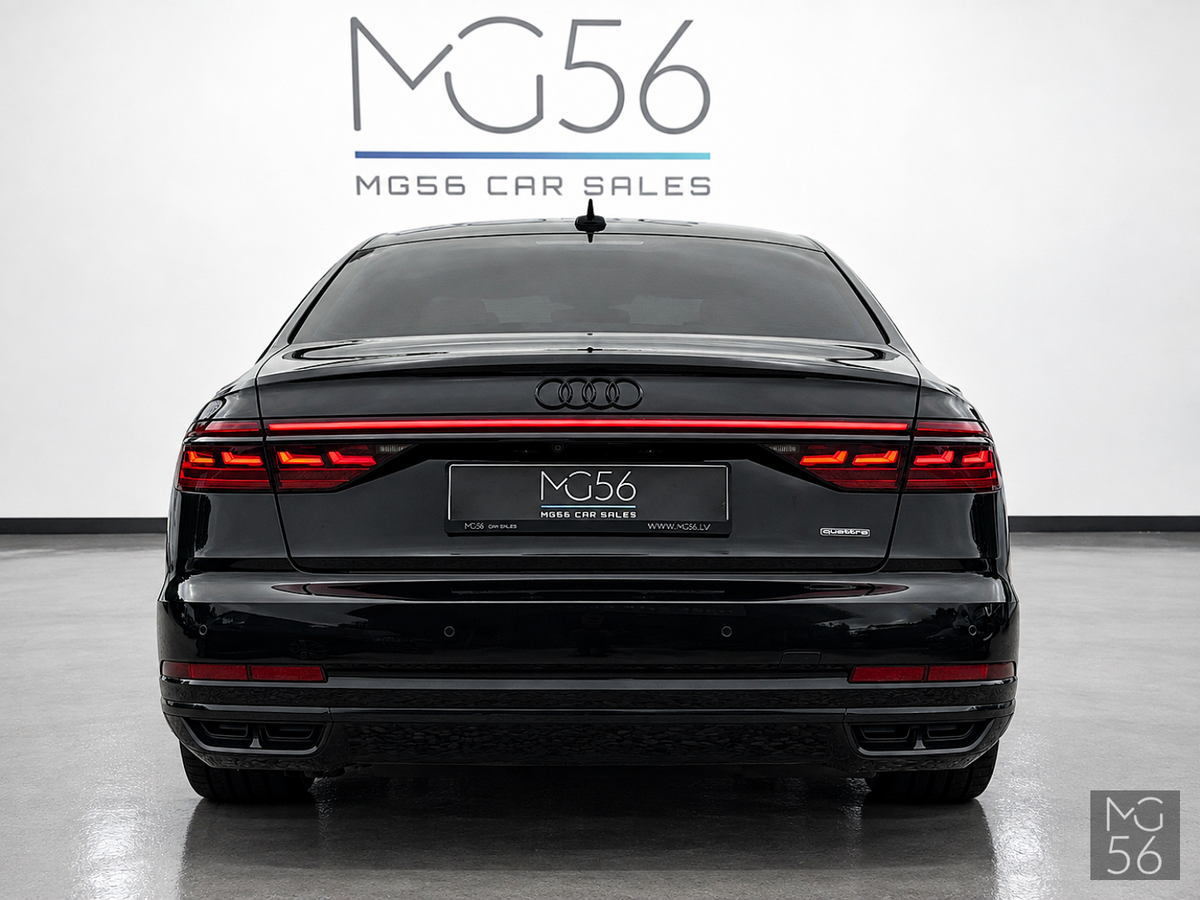 Audi A8 L 3.0 TDI quattro B&O 3D Night Vision Pneimo Mythos Black Metallic - Audi