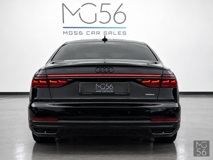 Audi A8 L 3.0 TDI quattro B&O 3D Night Vision Pneimo Mythos Black Metallic - Audi