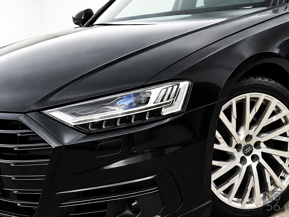 Audi A8 L 3.0 TDI quattro B&O 3D Night Vision Pneimo Mythos Black Metallic - Audi