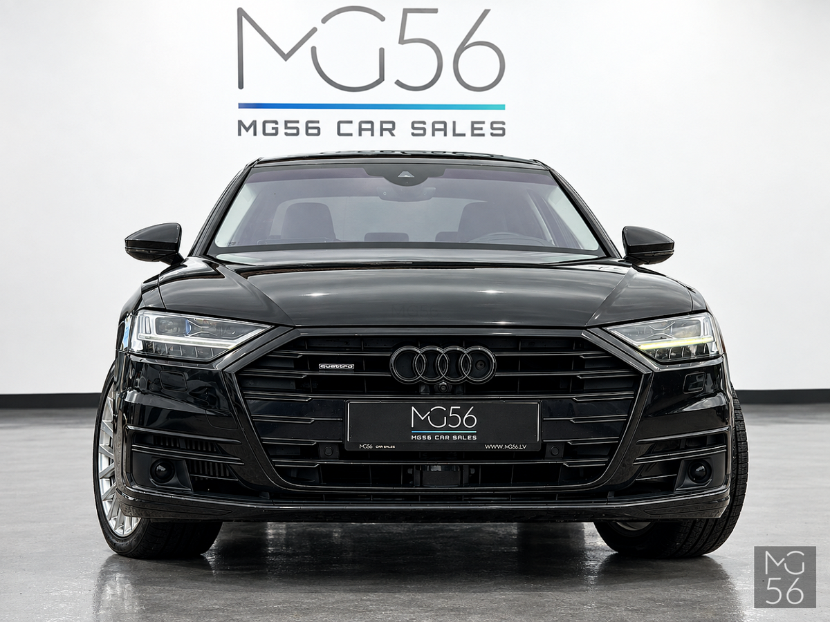 Audi A8 L 3.0 TDI quattro B&O 3D Night Vision Pneimo Mythos Black Metallic - Audi