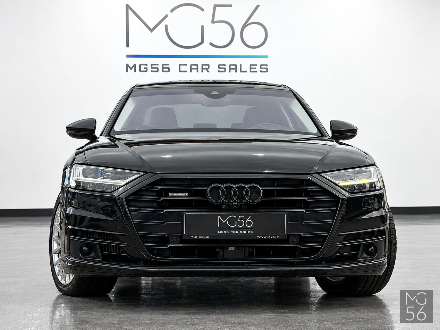 Audi A8 L 3.0 TDI quattro B&O 3D Night Vision Pneimo Mythos Black Metallic - Audi