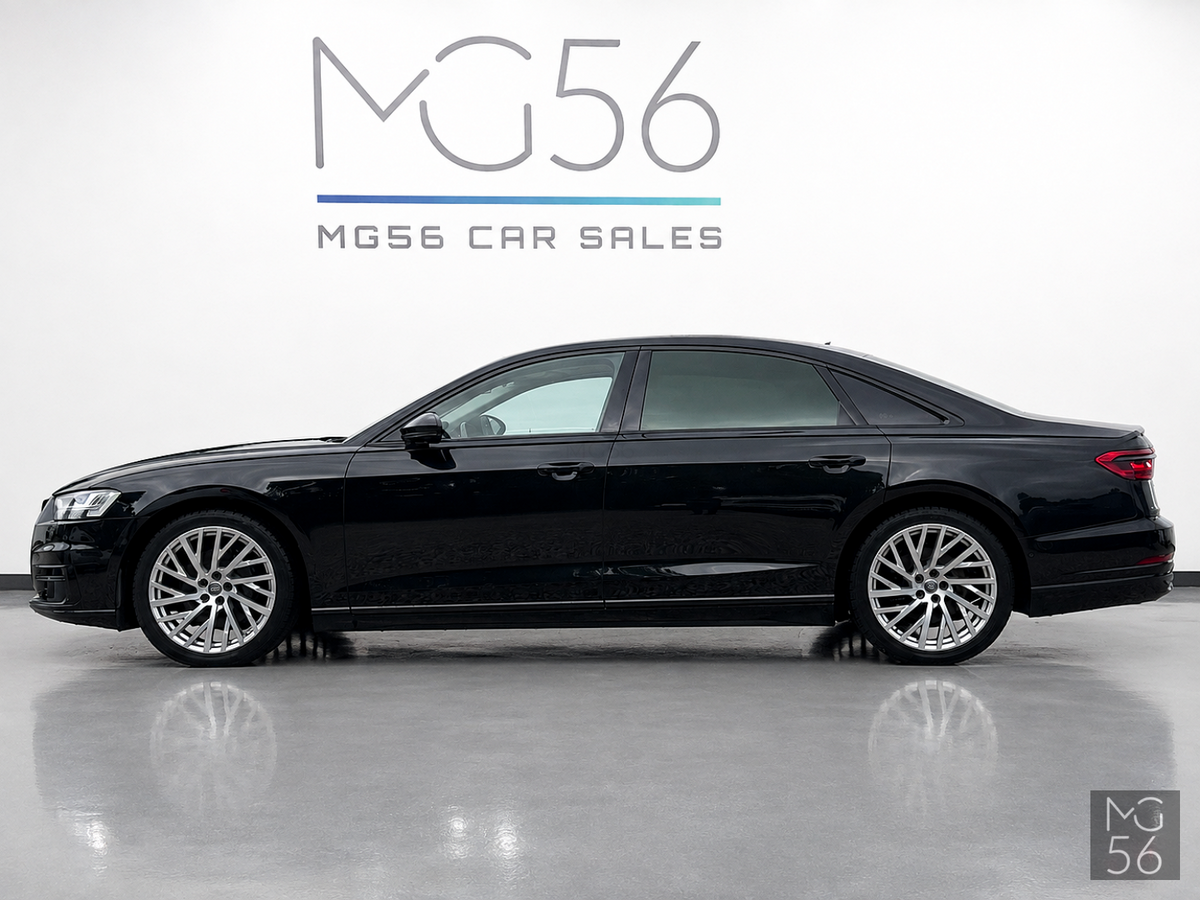 Audi A8 L 3.0 TDI quattro B&O 3D Night Vision Pneimo Mythos Black Metallic - Audi