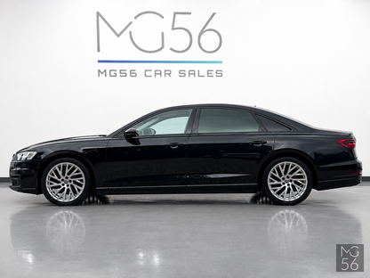 Audi A8 L 3.0 TDI quattro B&O 3D Night Vision Pneimo Mythos Black Metallic - Audi
