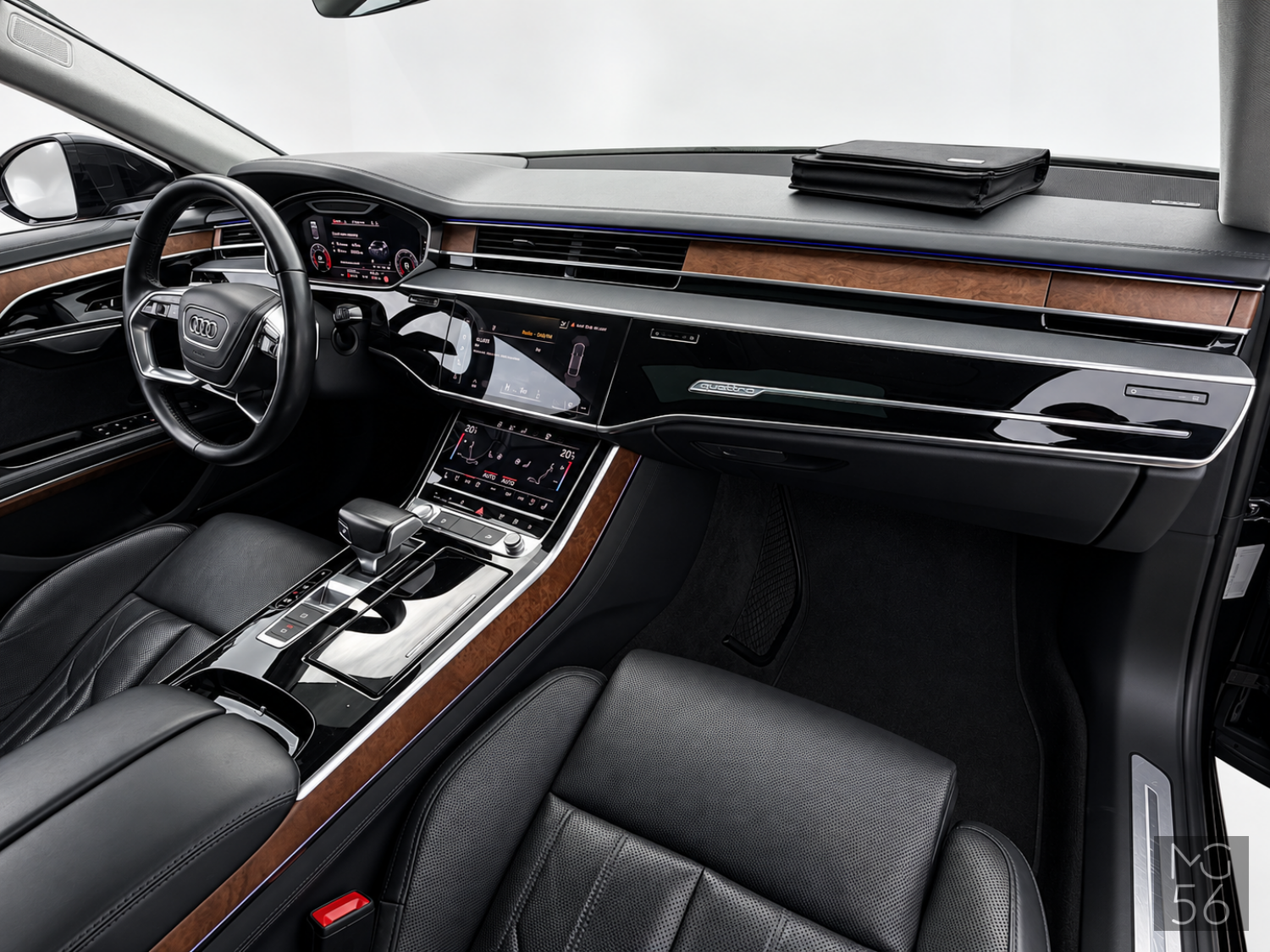 Audi A8 L 3.0 TDI quattro B&O 3D Night Vision Pneimo Mythos Black Metallic - Audi
