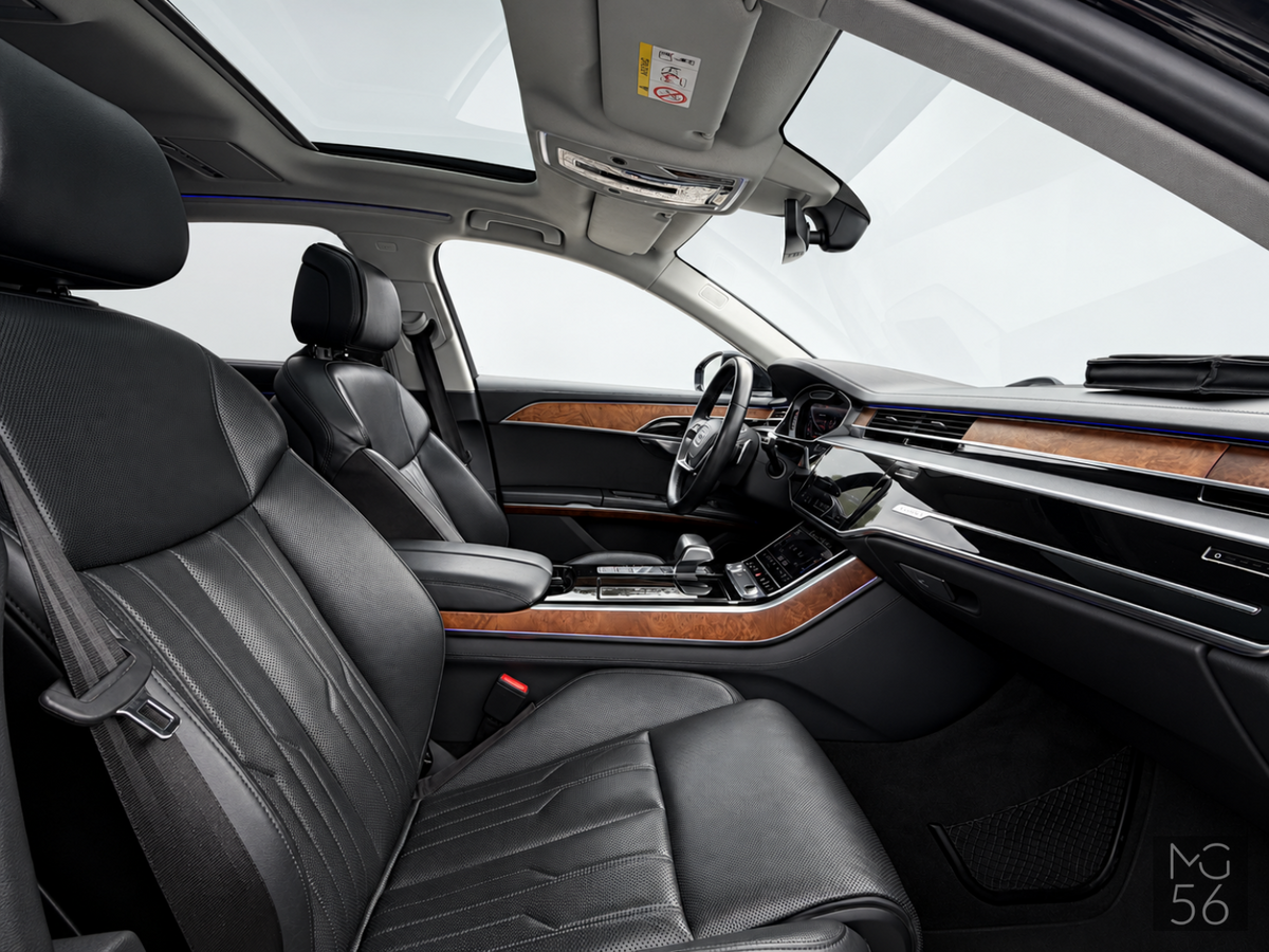 Audi A8 L 3.0 TDI quattro B&O 3D Night Vision Pneimo Mythos Black Metallic - Audi
