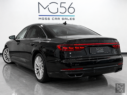 Audi A8 L 3.0 TDI quattro B&O 3D Night Vision Pneimo Mythos Black Metallic - Audi