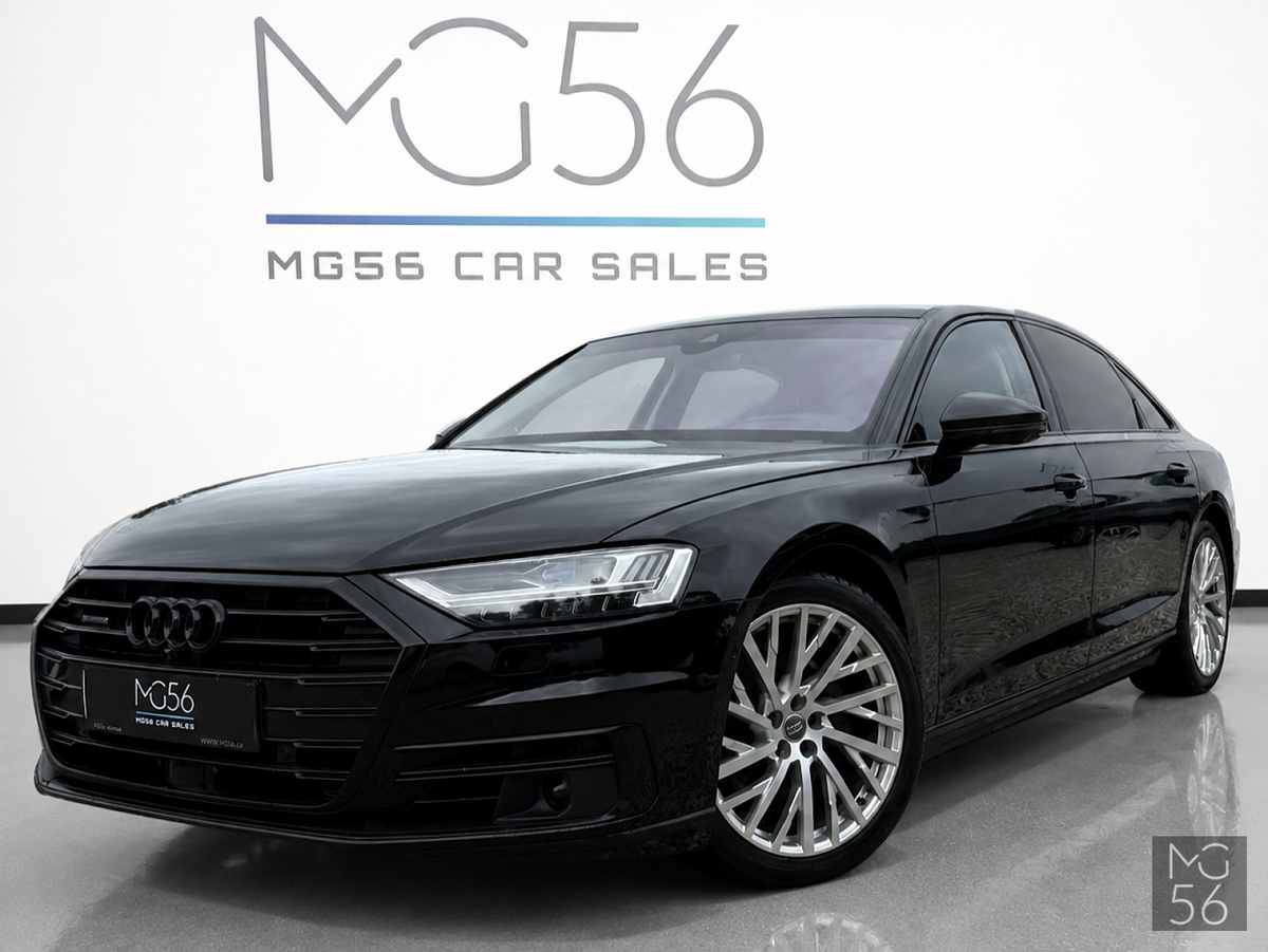 Audi A8 L 3.0 TDI quattro B&O 3D Night Vision Pneimo Mythos Black Metallic - Audi