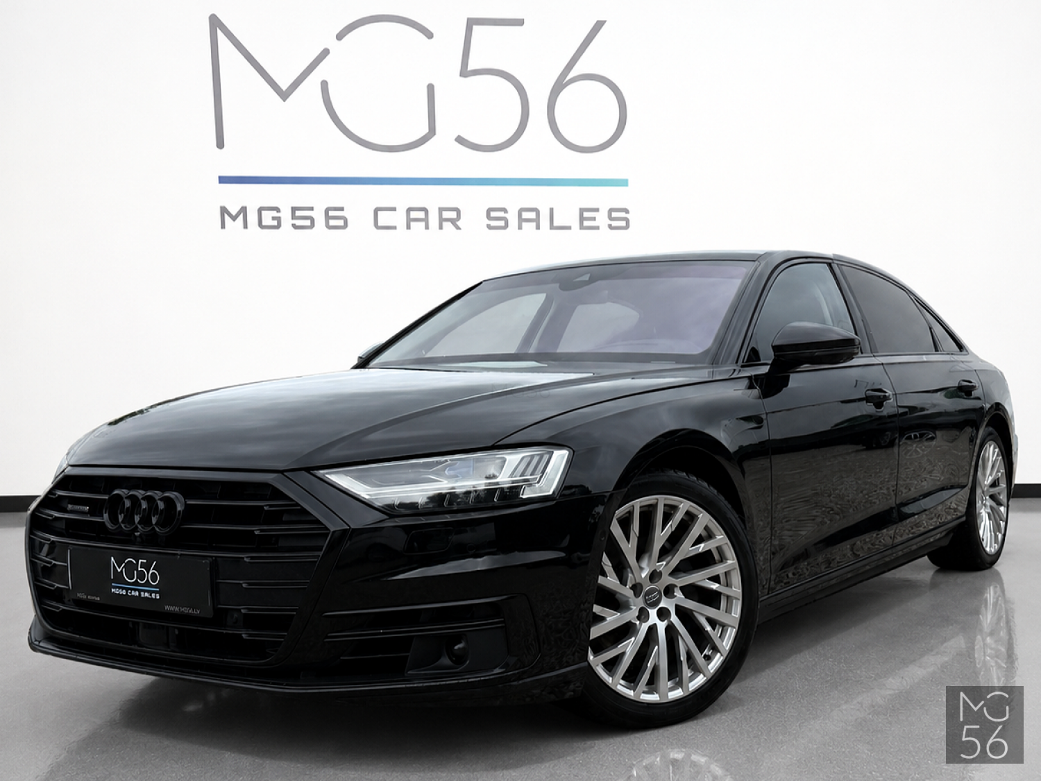 Audi A8 L 3.0 TDI quattro B&O 3D Night Vision Pneimo Mythos Black Metallic - Audi