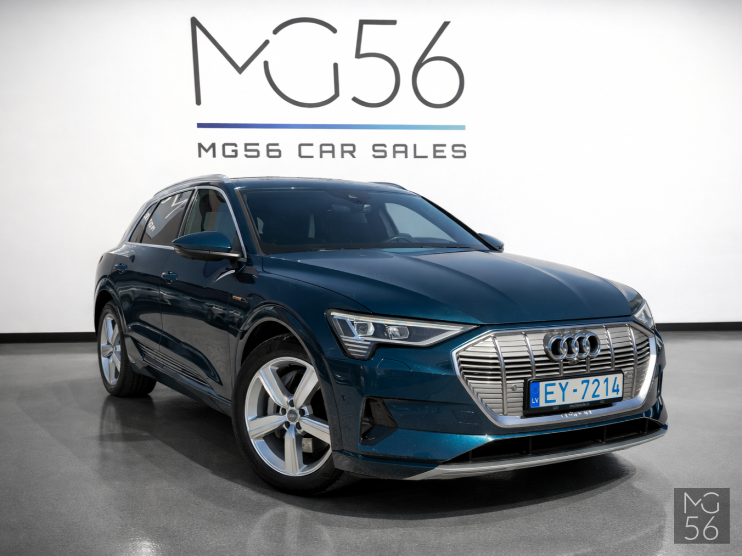 Audi E-Tron 55 Quattro Night Vision Galaxy Blue Metallic - Audi