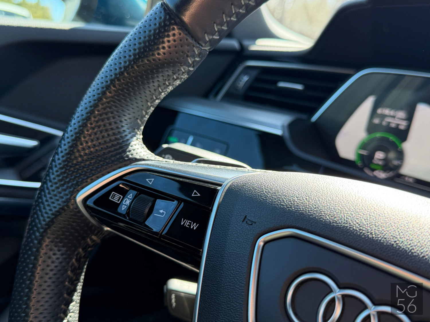 Audi E-Tron 55 Quattro Night Vision Galaxy Blue Metallic - Audi