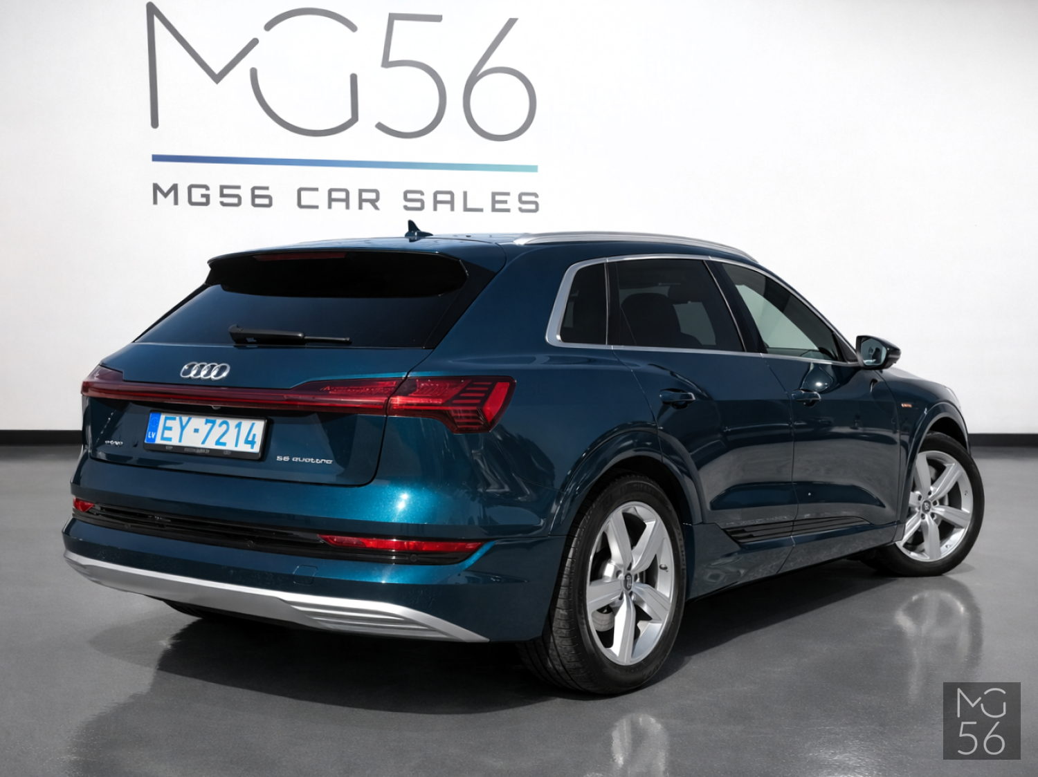 Audi E-Tron 55 Quattro Night Vision Galaxy Blue Metallic - Audi