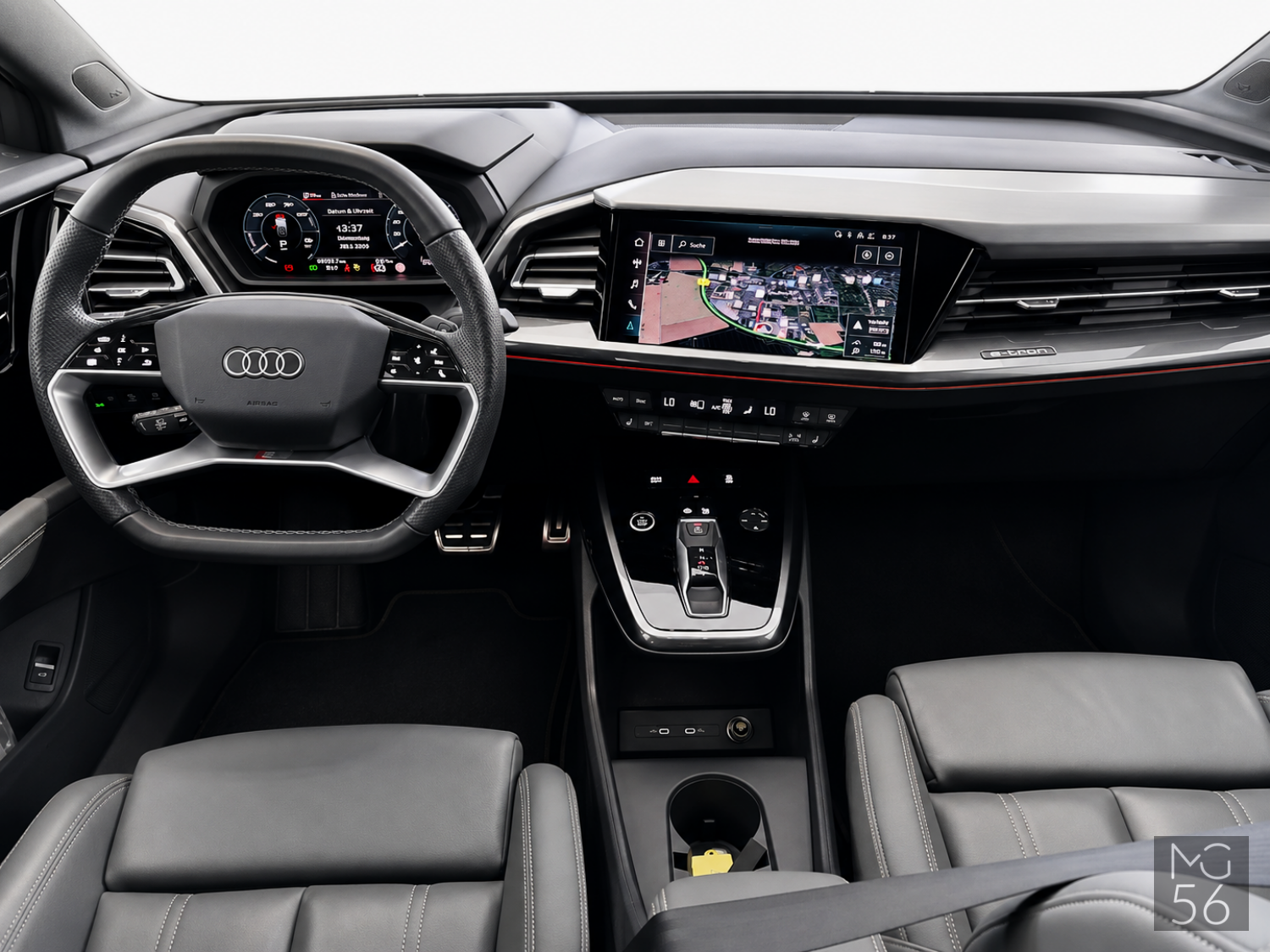 Audi Q4 Sportback 50 E-Tron Quattro Edition One Matrix LED SONOS Typhoon Gray Metallic - Audi