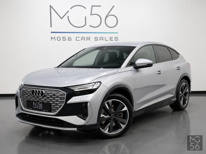 Audi Q4 Sportback 50 E-Tron Quattro S line Full Options Floret Silver Metallic - Audi