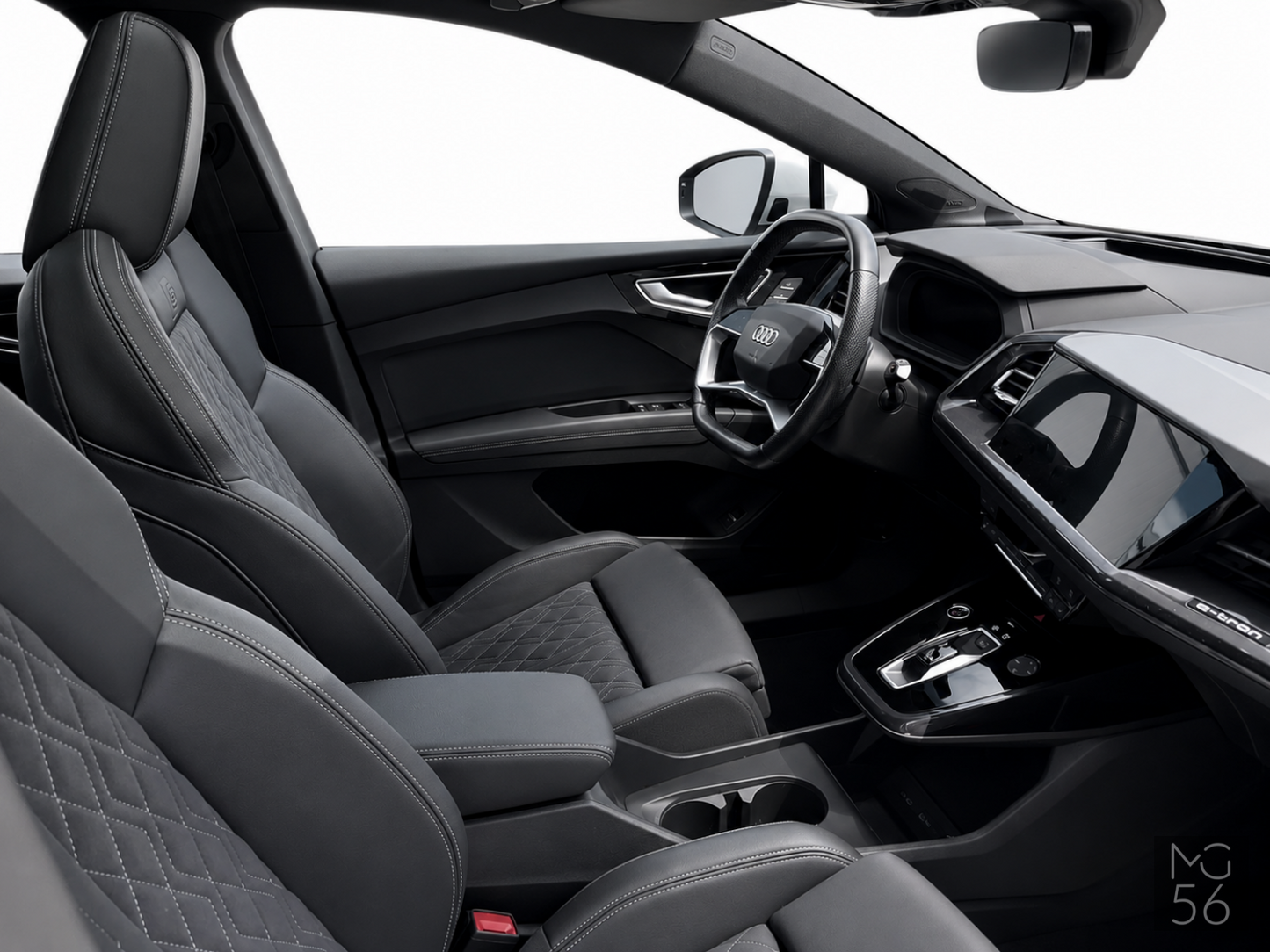 Audi Q4 Sportback 50 E-Tron Quattro S line Full Options Floret Silver Metallic - Audi