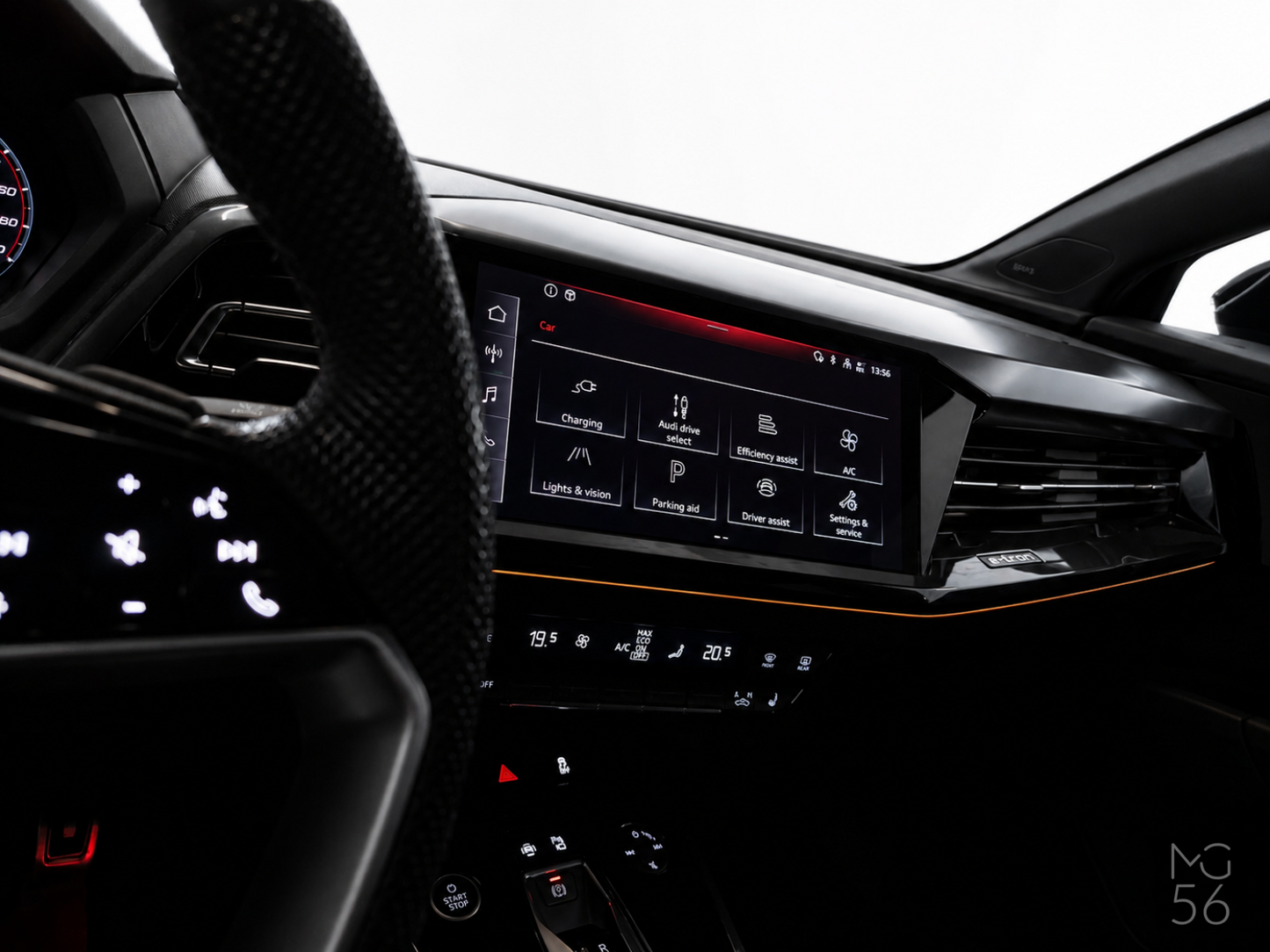 Audi Q4 Sportback 50 E-tron Quattro S line Matrix LED SONOS Mythos Black Metallic - Audi