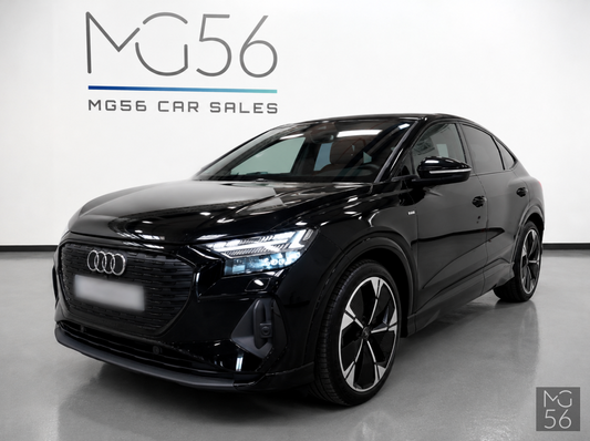 Audi Q4 Sportback 50 E-tron Quattro S line Matrix LED SONOS Mythos Black Metallic - Audi