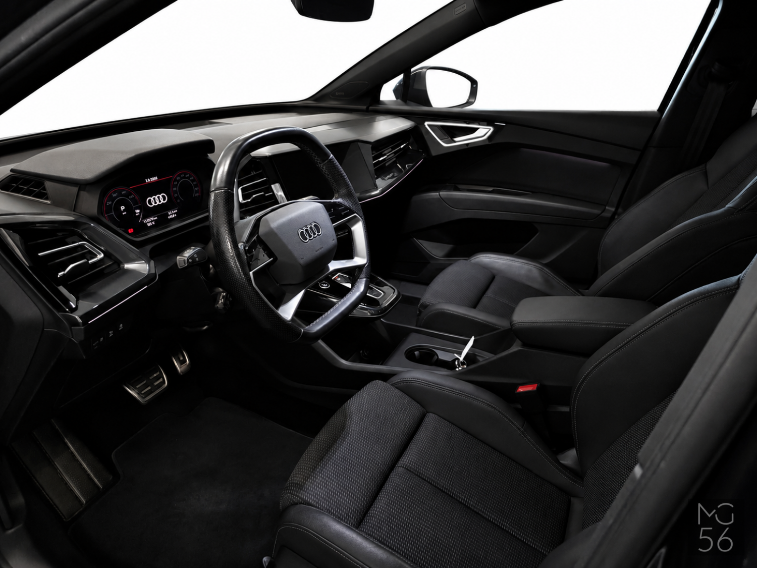 Audi Q4 Sportback 50 E-tron Quattro S line Matrix LED SONOS Mythos Black Metallic - Audi
