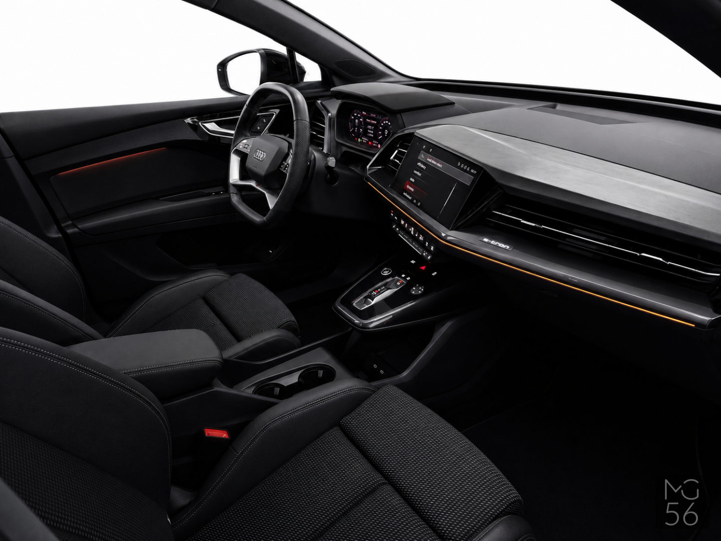 Audi Q4 Sportback 50 E-tron Quattro S line Matrix LED SONOS Mythos Black Metallic - Audi