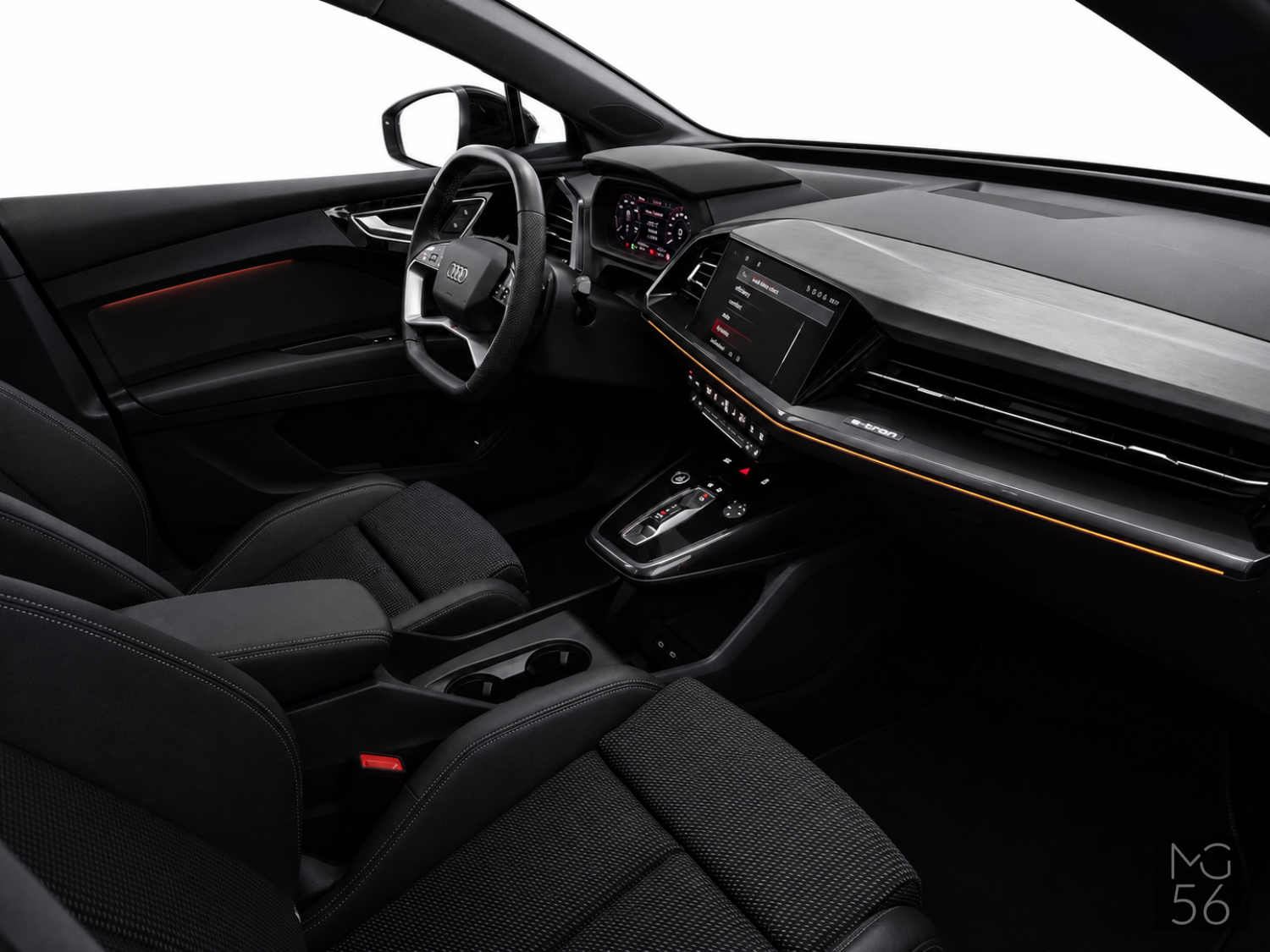 Audi Q4 Sportback 50 E-tron Quattro S line Matrix LED SONOS Mythos Black Metallic - Audi