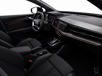 Audi Q4 Sportback 50 E-tron Quattro S line Matrix LED SONOS Mythos Black Metallic - Audi