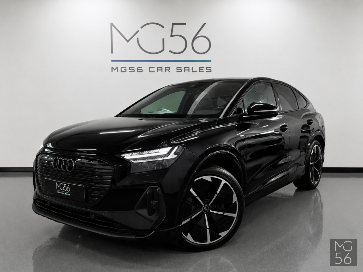 Audi Q4 Sportback 50 E-tron Quattro S line Matrix LED SONOS Mythos Black Metallic - Audi