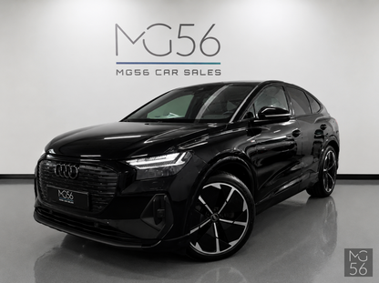 Audi Q4 Sportback 50 E-tron Quattro S line Matrix LED SONOS Mythos Black Metallic - Audi