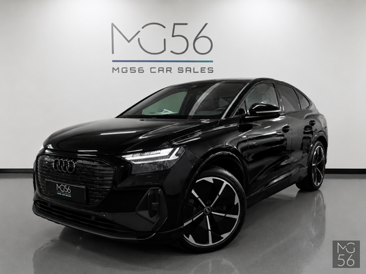Audi Q4 Sportback 50 E-tron Quattro S line Matrix LED SONOS Mythos Black Metallic - Audi